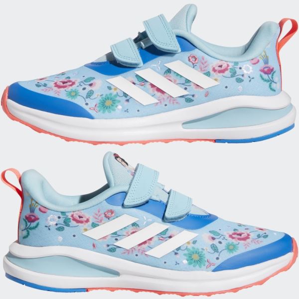 Adidas x Disney Snow White FortaRun Shoes Hazy Sky Hot