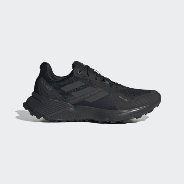 Adidas Black Terrex Soulstride RAIN.RDY Trail Running Shoes