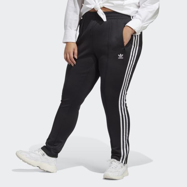 Primeblue SST Track Pants (Plus Size) Black Adidas