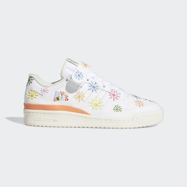 Forum Low Pride Shoes White Adidas