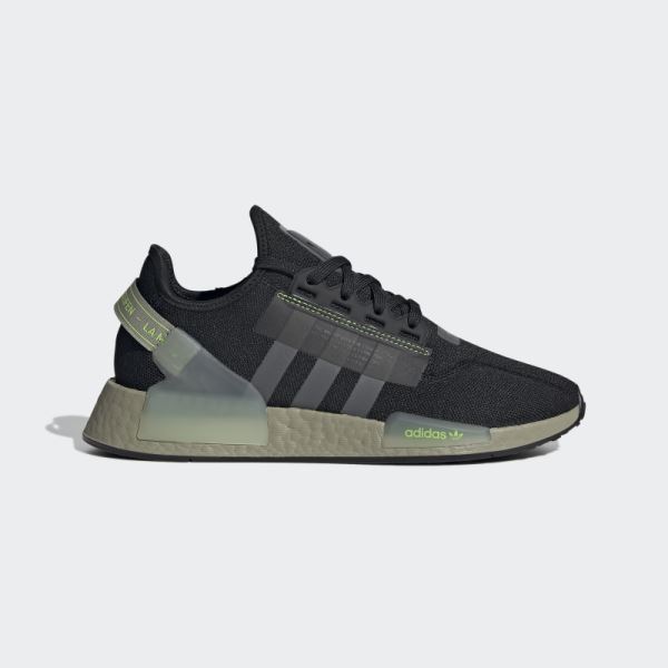 Black Adidas NMD-R1 V2 Shoes