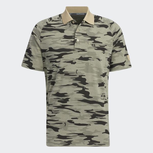 Adidas Hemp Go-To Camouflage Polo Shirt