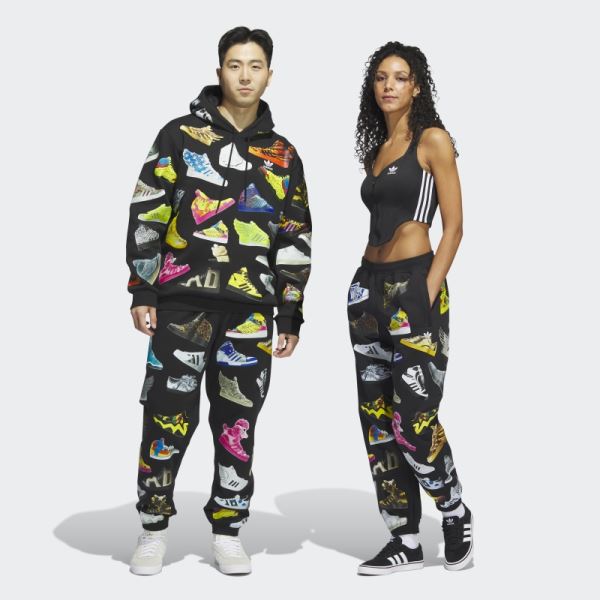 Black Adidas Jeremy Scott Archive Pants