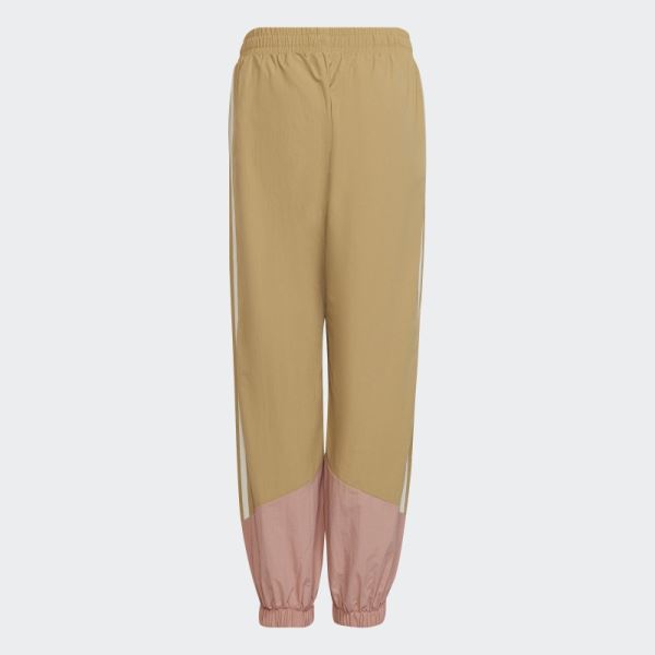 Beige Tone Woven Track Pants Adidas