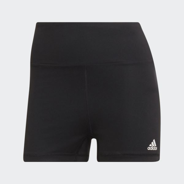 Yoga Essentials High-Waisted Short Leggings Black Adidas