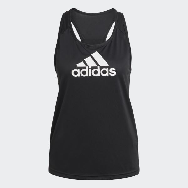 Adidas AEROREADY Designed 2 Move Logo Sport Tank Top Black