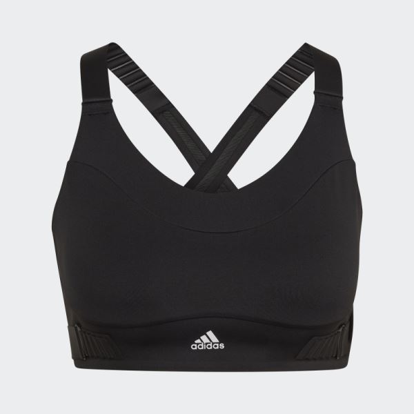 Adidas FastImpact Luxe Run High-Support Bra Black