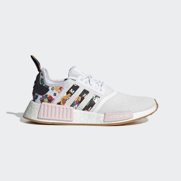 White Rich Mnisi NMD-R1 Shoes Adidas