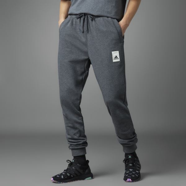 Dark Grey Heather Adidas Valentine's Day Joggers