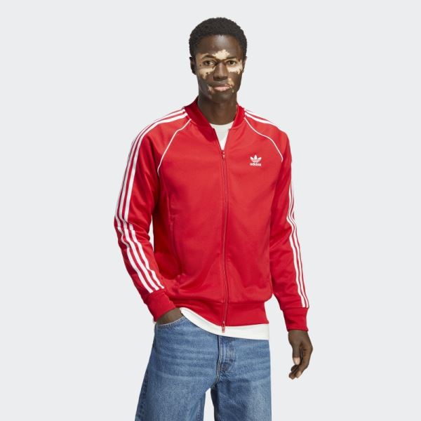 Adicolor Classics SST Track Top Adidas Scarlet