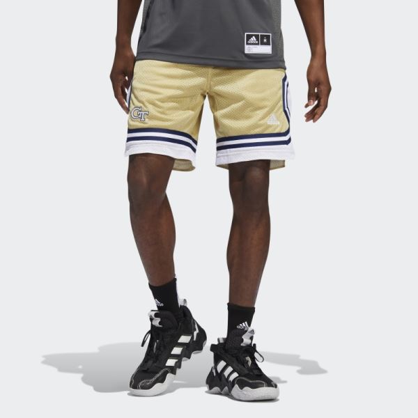 Adidas Yellow Jackets Swingman Shorts Sand