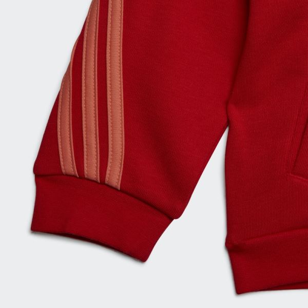 Adidas x Classic LEGO Jacket and Pant Set Fashion Red