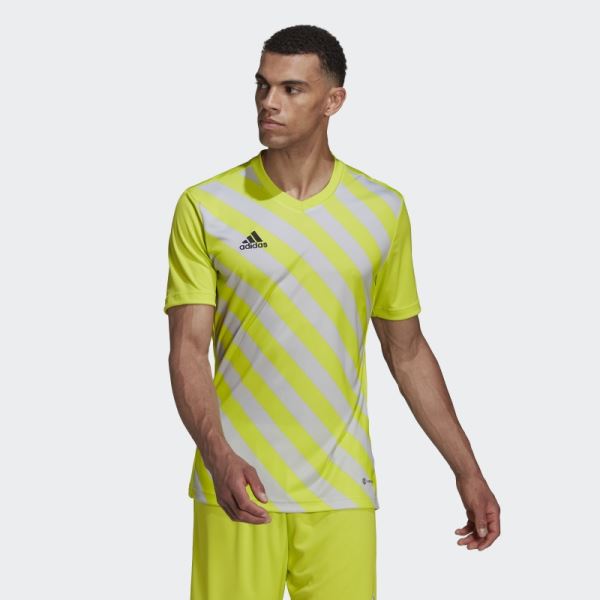 Entrada 22 Graphic Jersey Sol Yellow Adidas