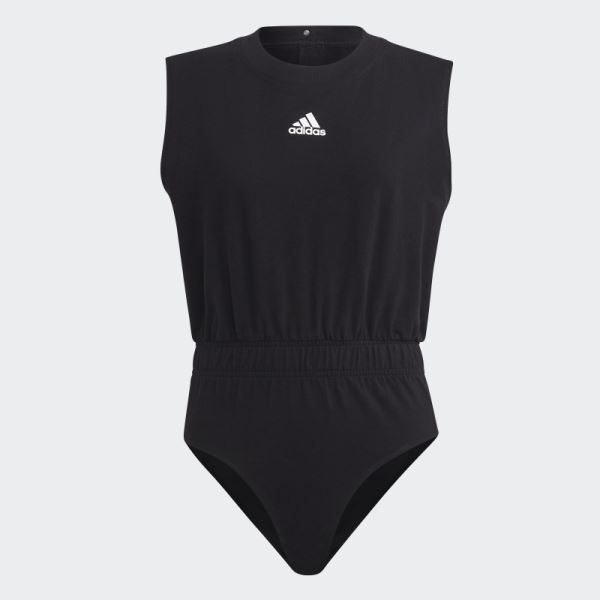 Black Adidas Dance Bodysuit