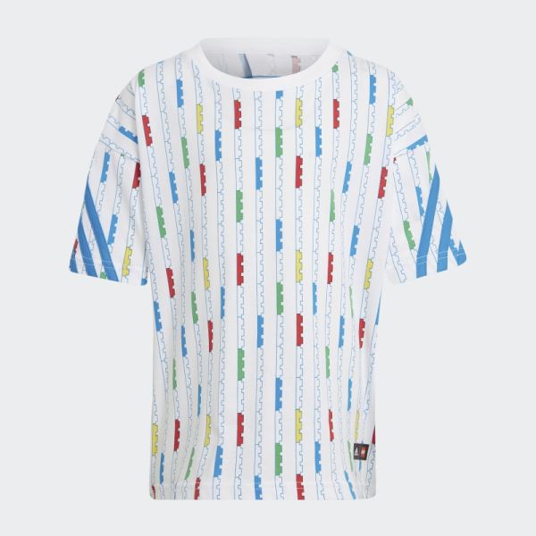 White Adidas x Classic LEGO Tee Hot