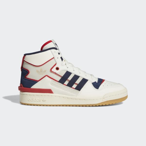 Adidas Forum Exhibit Mid Shoes Navy