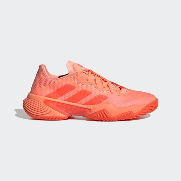 Orange Adidas Barricade Tennis Shoes Fashion