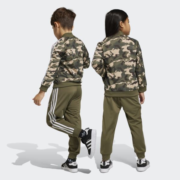 Beige Camo SST Set Adidas