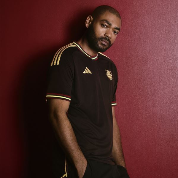 Fashion Night Brown Adidas Jamaica 23 Away Jersey