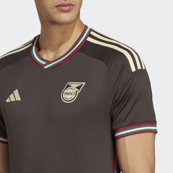 Adidas Jamaica 23 Away Jersey Night Brown