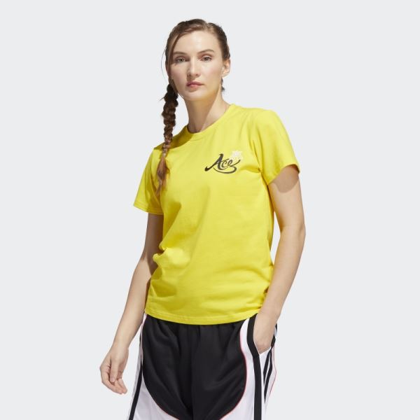 Yellow Lailaa Tee Adidas