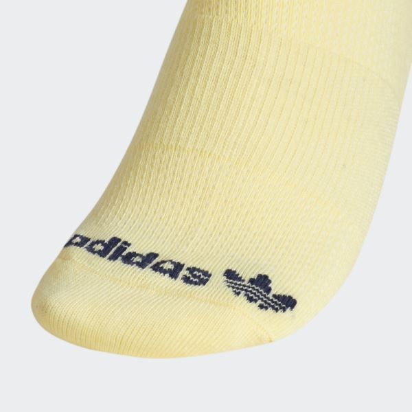 Yellow Adidas Union Low-Cut Socks 3 Pairs