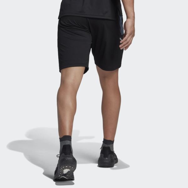 Black Adidas All Blacks Rugby Gym Shorts