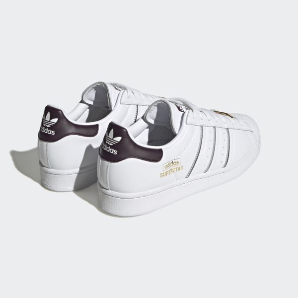 Adidas Superstar Shoes Maroon