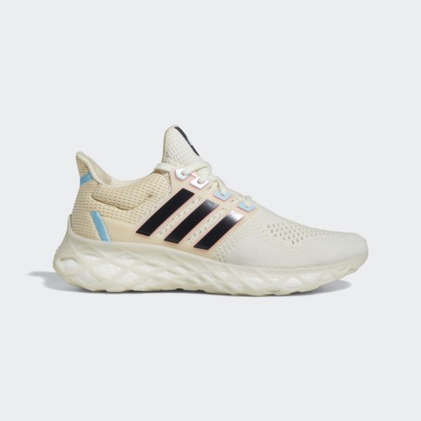 White Adidas Ultraboost Web DNA Shoes