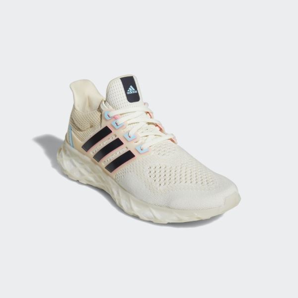 White Adidas Ultraboost Web DNA Shoes