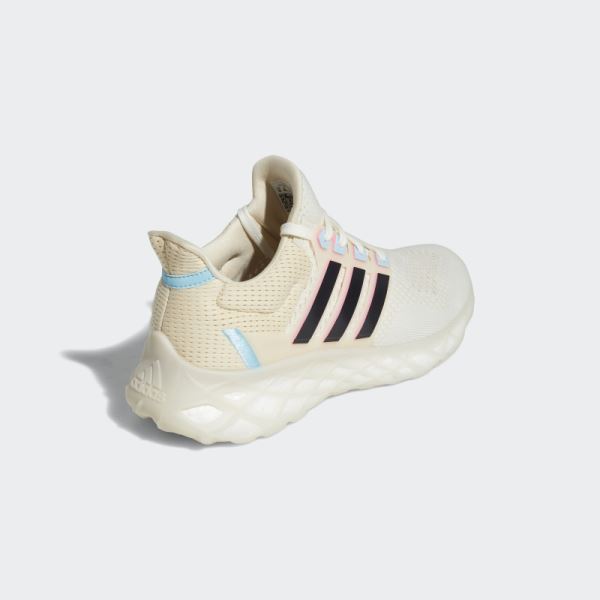 White Adidas Ultraboost Web DNA Shoes