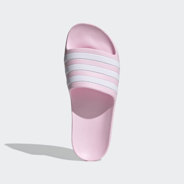 Adidas Pink Adilette Aqua Slides