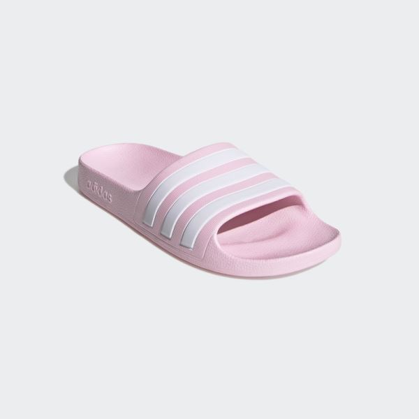 Adidas Pink Adilette Aqua Slides