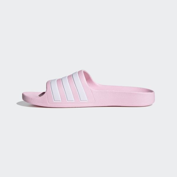 Adidas Pink Adilette Aqua Slides