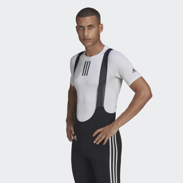 The Short Sleeve Cycling Baselayer Adidas White