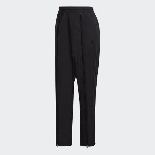 Adicolor Zip Open Hem Pants Black Adidas