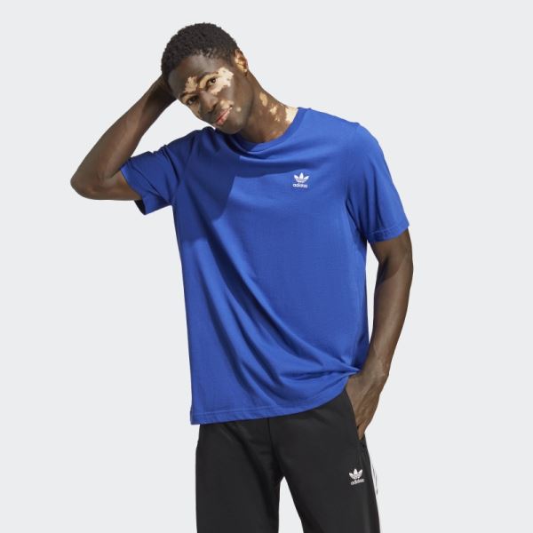 Blue Trefoil Essentials Tee Adidas