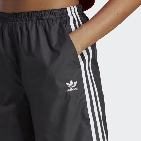 Black Adidas Adicolor Classics Ripstop Shorts