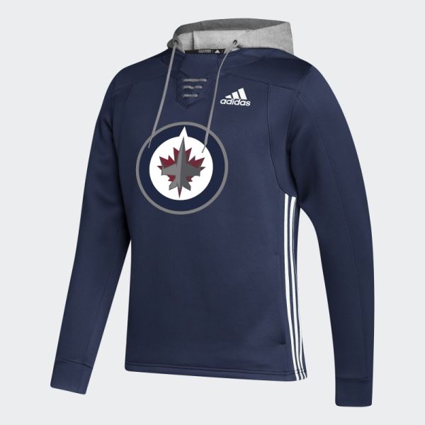 Adidas Jets Skate Lace Hoodie Navy