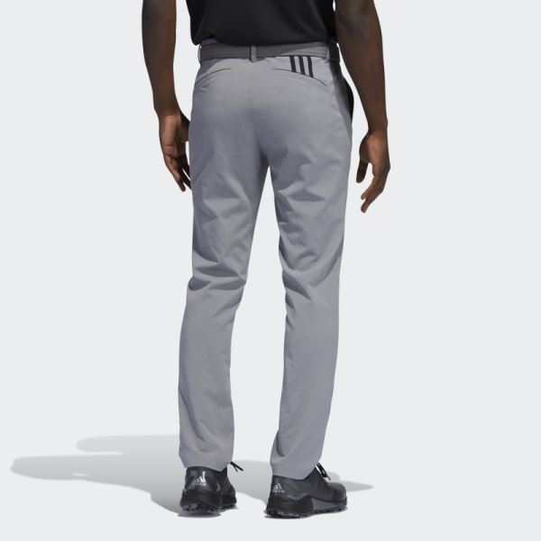 Grey Recycled Content Tapered Golf Pants Adidas