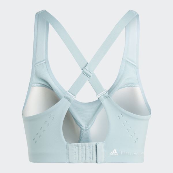 Adidas by Stella McCartney TruePace High Support Sports Bra Ash Grey