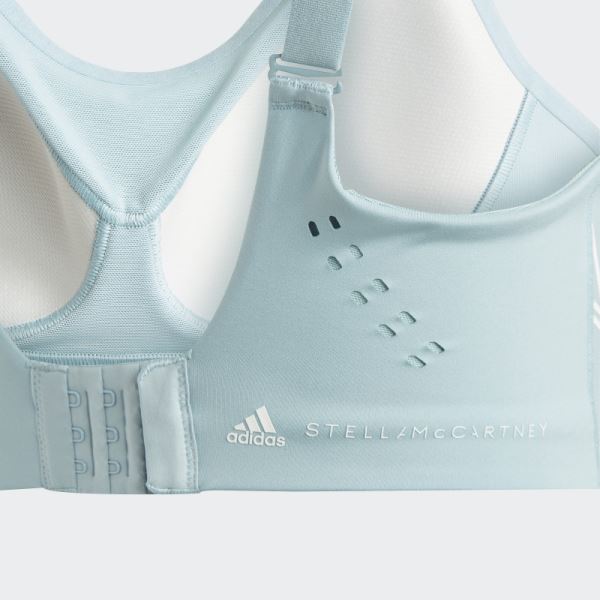 Adidas by Stella McCartney TruePace High Support Sports Bra Ash Grey