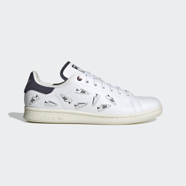 Navy Adidas Stan Smith Shoes