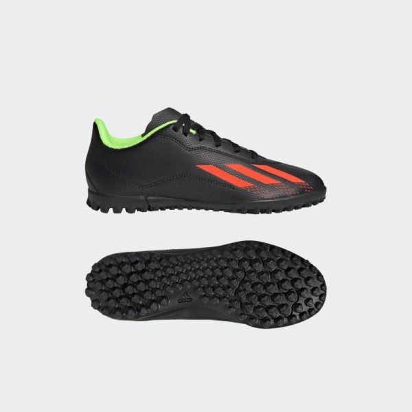 Adidas Black X Speedportal.4 Turf Shoes