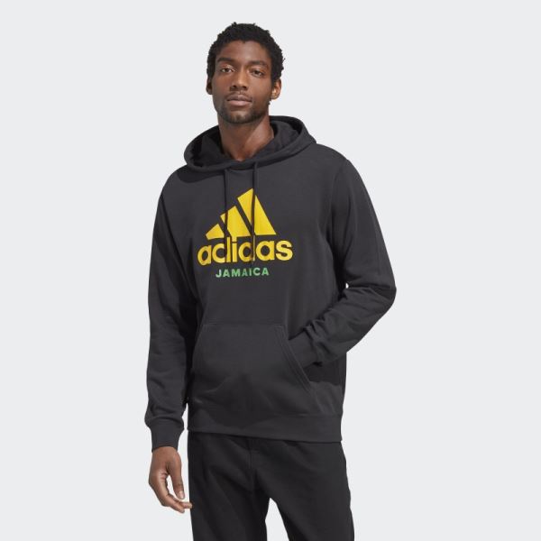 Adidas Black Jamaica DNA Hoodie