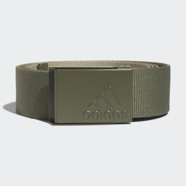 Olive Golf Reversible Web Belt Adidas