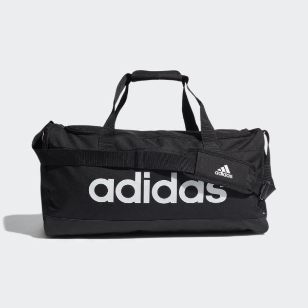 Adidas Essentials Logo Duffel Bag Medium Black