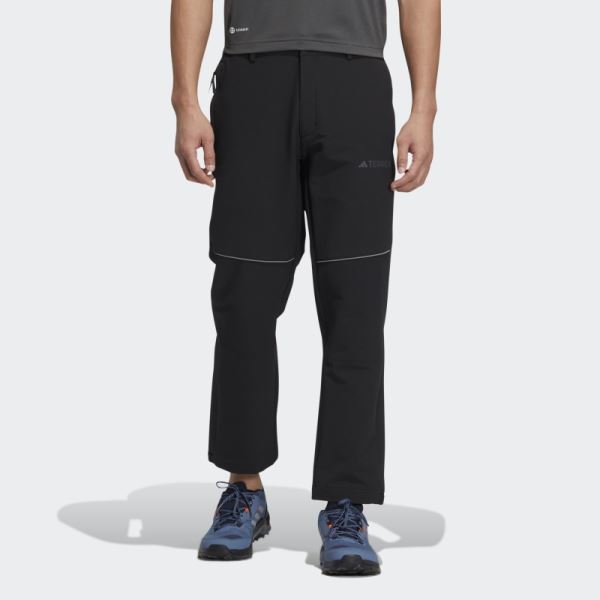 Adidas Black Utilitas Softshell Trousers