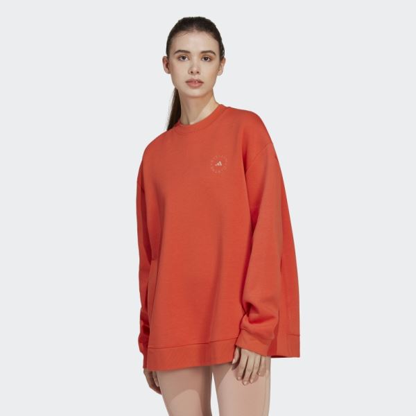 Adidas by Stella McCartney Sportswear Sweatshirt Fashion Burnt Cayenne