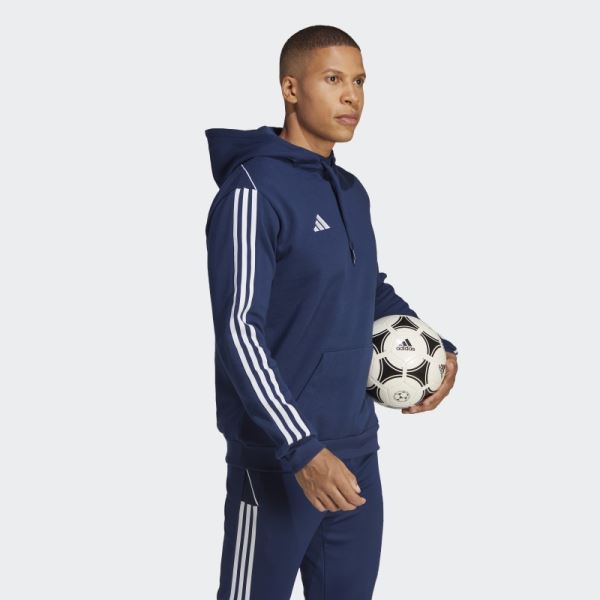 Navy Blue Tiro 23 League Sweat Hoodie Adidas